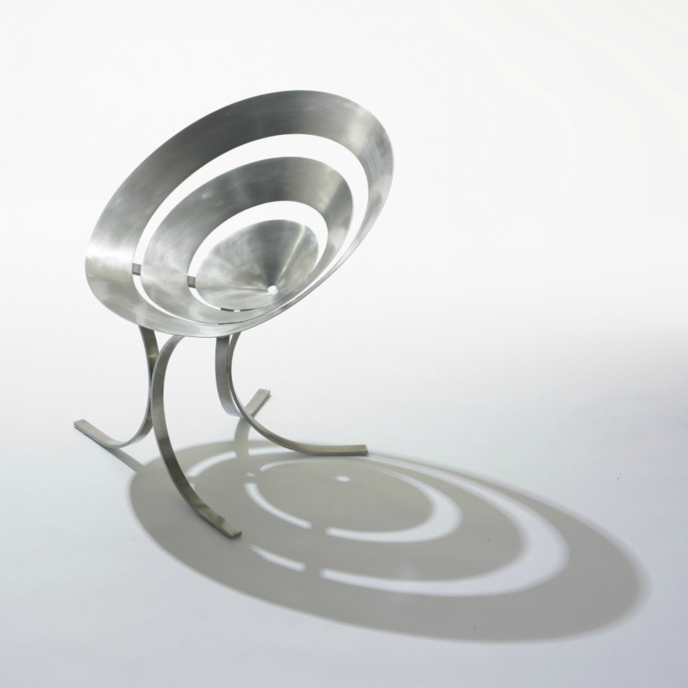 Ring chair Maria Pergay. [5] Silla Ring de Maria Pergay